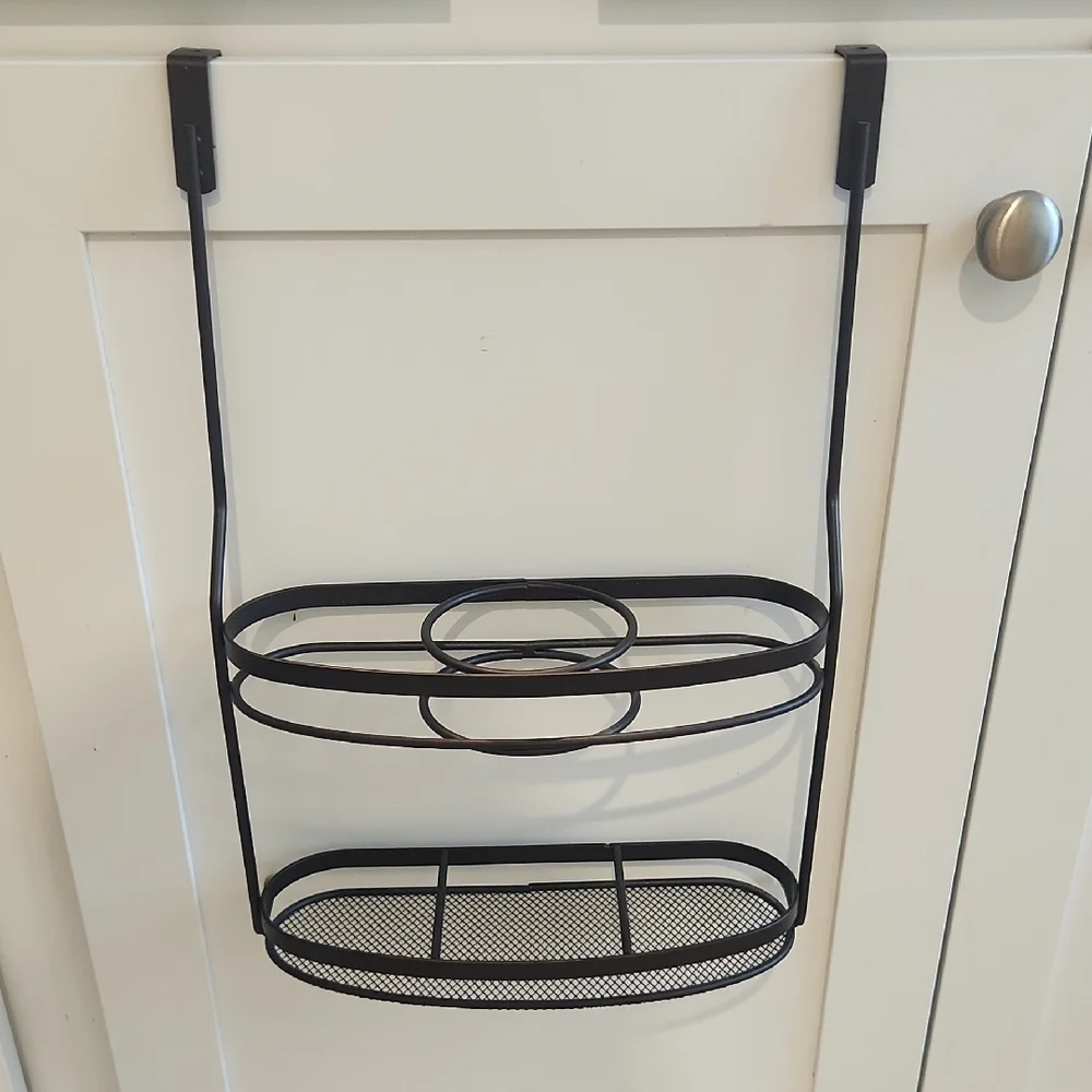 Black Metal Wall Shelf
